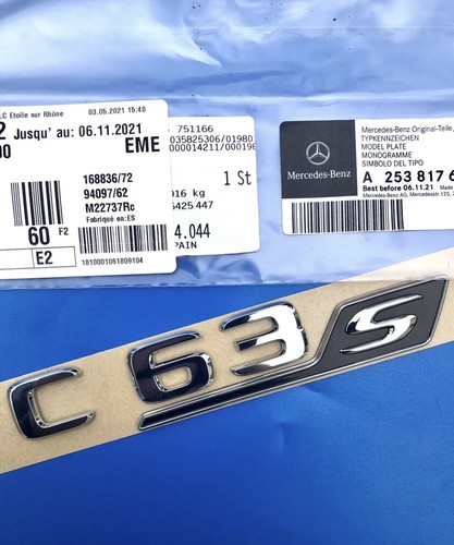 Logo mercedes c63s amg - mercedes, s