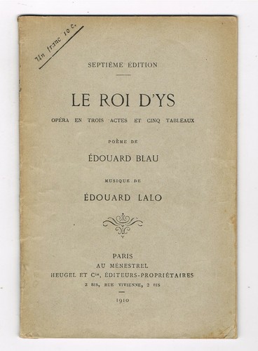 Roi édouard blau - -,