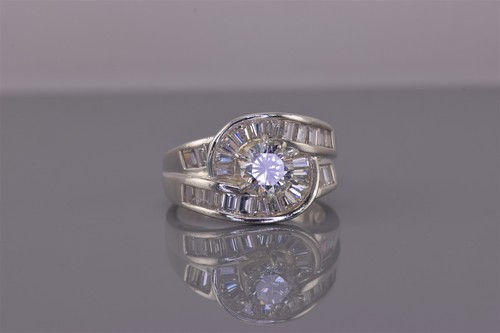 Sterling silver cubic zirconia - sterling,
