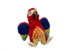 Peluche Steiff animal perroquet 13 cm excellent état