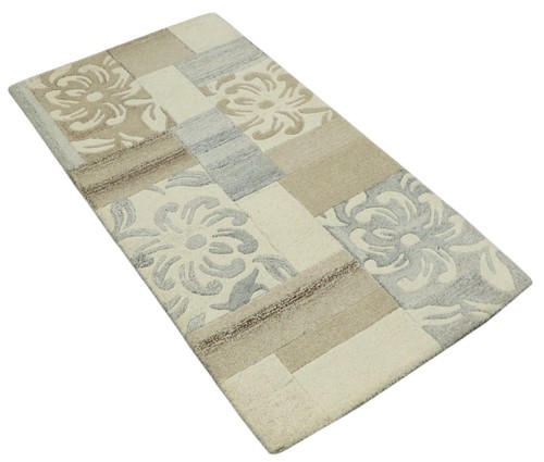 Tapis gabbeh 100 laine 70x140 - 100%,