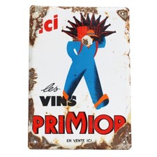 Ancienne plaque émaillée