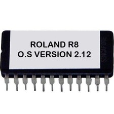 Roland R-8 Firmware Version 2.12 Latest OS Update Eprom R8 Tambour Machine Eprom