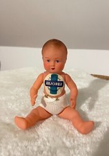 Rare petit baigneur ancien publicitaire "La couche Absorba" circa 1950