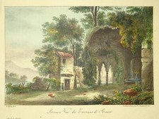 BELLE GRAVURE COULEUR XIX°