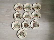 assiette, lot de 10, Obernai