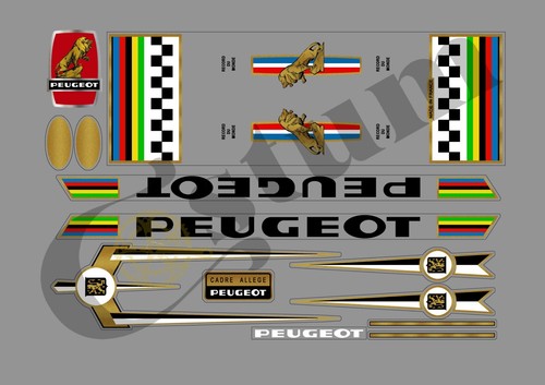 Peug409 stickers decals - stickers,