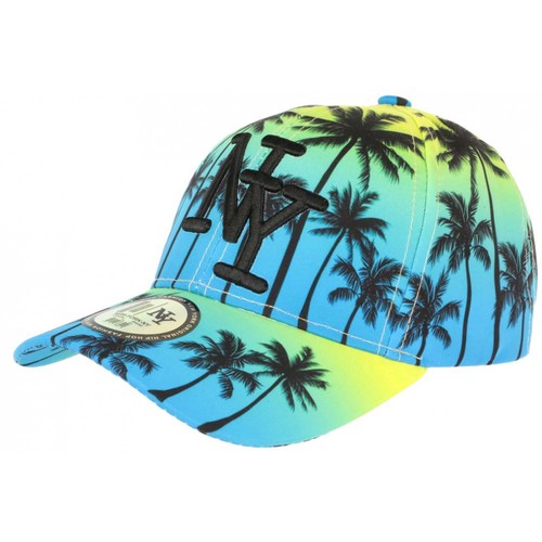 Casquette bleue jaune - et,