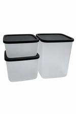 LOT 3 BOITES CUBIX TUPPERWARE