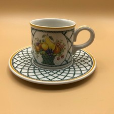 Café ou Thé - Superbe tasse + soucoupe (Petites) VILLEROY & BOCH BASKET  tbe