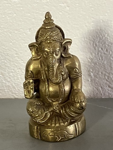 Ancien statue ganesh - ancien, bronze