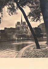 CPSM PARIS (75) NOTRE DAME VUE DU QUAI D'ORLEANS PHOTGRAPHIE ALBERT MONIER