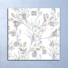 Horloge Murale En Verre 30x30