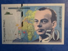 RARE BILLET 50 FRANCS Saint-Exupéry  de 1997  ETAT NEUF JAMAIS CIRCULE