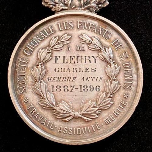 Médaille travail assiduité - médaille,
