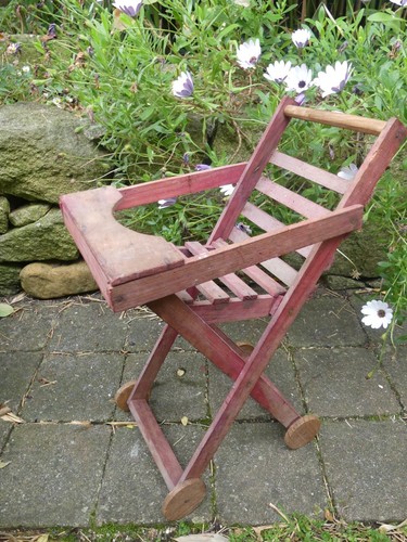 Jouet ancien chaise - à, bébé