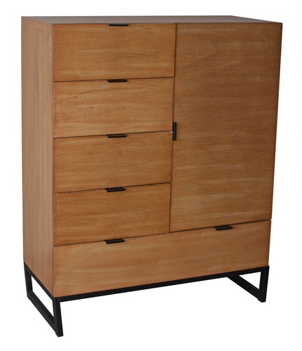 Armoire vintage bois - armoire,