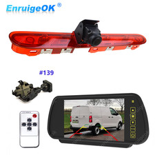 Kit Caméra de recul avec 7"Écran pour Citroën Jumpy Peugeot Expert Fiat Scudo