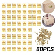 50pcs Laiton Plaqué Mini