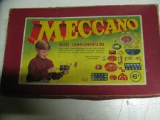 MECCANO BOITE 6 A BLEU ET OR