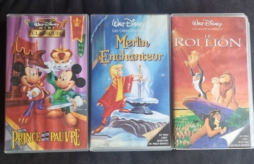 Vhs disney roi - disney, lion