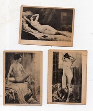 lot de 3 reproductions de tableaux  NUS FEMININS   (P45204)