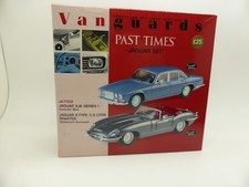VANGUARDS J1002 1 /43   COFFRET JAGUAR Past Time  Jaguar XJ6 S1 et E-Type 3,8 L