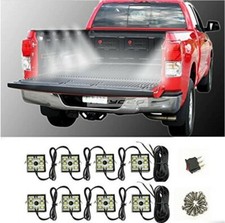 LED Ampoules Kit eclairage benne Blanc 8 modules pour 4x4 Ford Nissan Toyota