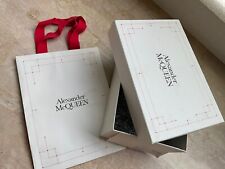 ALEXANDER MCQUEEN: BOÎTE À CHAUSSURES VIDE AVEC SAC