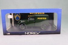 LE873 NOREV 181503 Voiture 1/18 1:18 Citroen 2CV fourgonnette Postes verte
