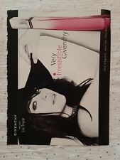 Publicité papier Parfum. Perfume Ad Givenchy Very Irresistible de 2005