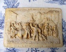 BAS RELIEF PUBLICITAIRE EN