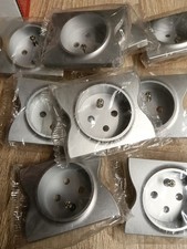  LEGRAND SAGANE  ALUMAT Ref 87740  enjoliveur Doigt Prise de Courant 2P+T