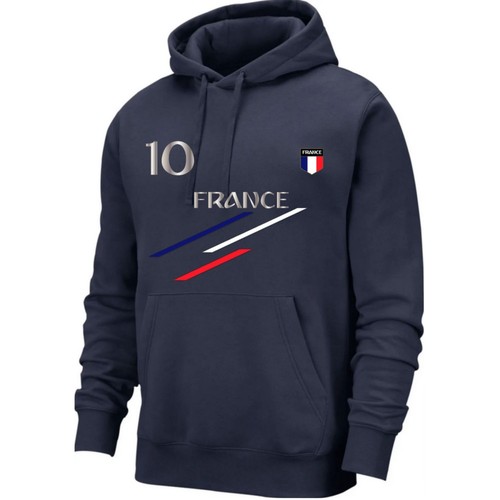 Sweat capuche homme bleu - sweat,