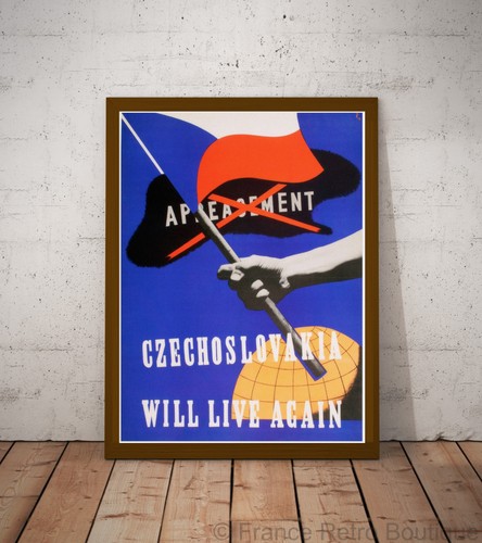 Poster affiche czechoslovakia - poster-affiche,