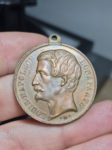 158 napoléon iii medaille - #158-96,