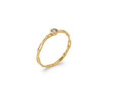 Bague en Plaqué Or 18 carats