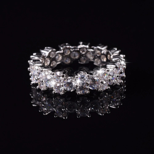 Bague mariage diamant - bague, en