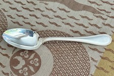 CUILLERE A ENTREMET EN METAL ARGENTé CHRISTOFLE PERLES 17 CM