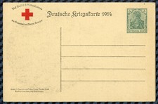 WW1 - CROIX-ROUGE allemande - CP destinée aux prisonniers de guerre - 1914
