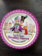 Boîte Bonbon Quality Street Mackintosh’s Chocolates & Toffees Diam 14 Cm 1984