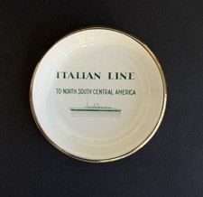 Ancien cendrier Italian Line