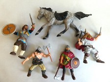 lot 4 guerriers vikings et