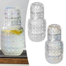 Carafe à eau de chevet et pot à eau en verre pour table à manger, cuisine,