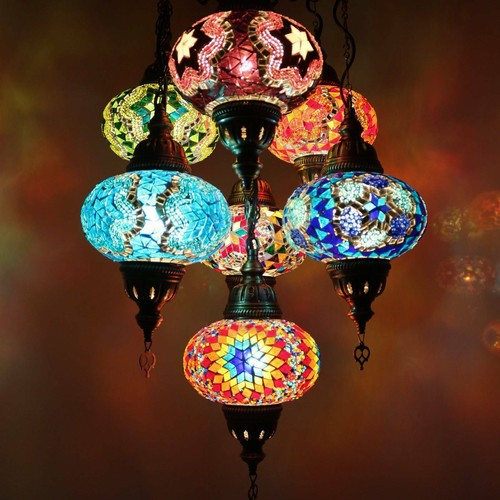 Lustre suspendu plafond en - lustre,