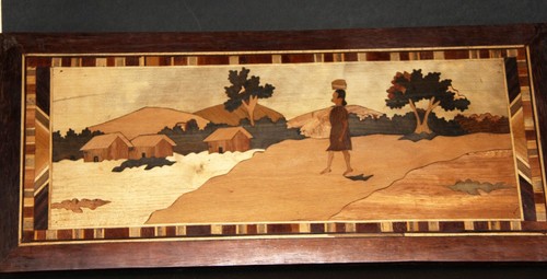 Tableau marqueterie - tableau,