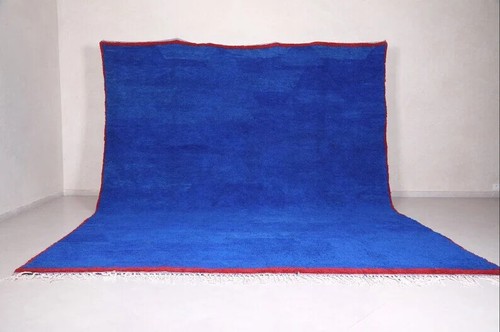 Tapis marocain bleu - tapis,