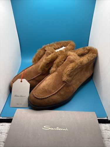 Santoni suede desert - suede, boot