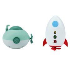  2 Pcs Jouet Bain Bébé Jouets De Piscine Pour Les Tout-petits Accessoire