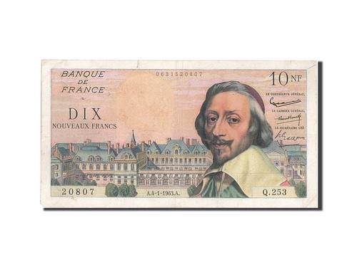Billet france 10 nouveaux - billet,,